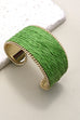 RAFFIA CUFF BRACELET | 10B3021002