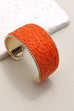 RAFFIA CUFF BRACELET | 10B3021002