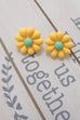 MATTE DAISY FLOWER STUD | 10E3022310