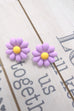 MATTE DAISY FLOWER STUD | 10E3022310