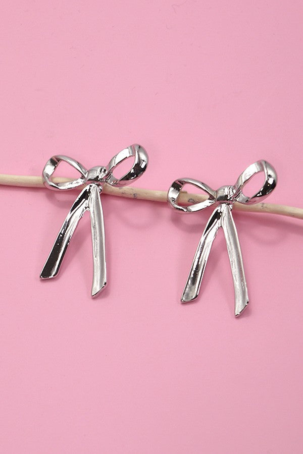 BOW MOVABLE STUD EARRINGS | 31E03579 – JOSSLYN COMPANY