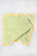 FLOWER SILKY FEEL BANDANA SCARF | 21SC353YEL