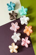 FLOWER HAIR CLAW CLIPS | 40H594