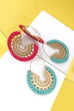 CROCHET WRAP FILIGREE DROP EARRINGS | 80E830