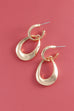 CLASSIC DOUBLE LOOP TEARDROP EARRINGS | 80E880