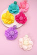 RAFFIA FLOWER COLORFUL EARRINGS | 40E279