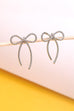 ROPE BOW DESIGN STUD EARRINGS | 10E3063007