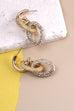 RHINESTONE LINK DROP EAR | 10E3072912