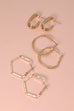 SET OF BEST TRIO HOOP EARRINGS | 31E03547