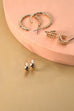 RHINESTONE MINI HOOP TRIO SET EARRINGS | 80E1427