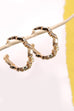 BAGUETTE HOOP EARRRING | 80E1766