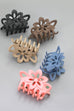 FLOWER MATTE HAIR CLAW CLIPS | 40H695