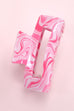 SWIRL COLORFUL HAIR CLAW CLIPS | 40H706