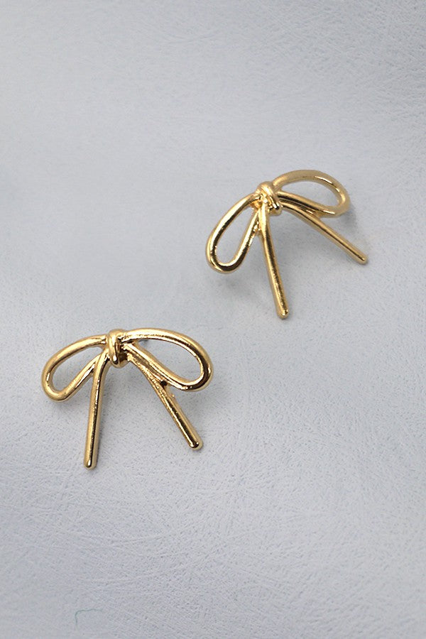 CHIC BOW EARRING | 80E2380
