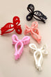 MATTE BOW HAIR CLAW CLIPS | 40H721