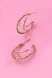 DOUBLE WIRE HOOP EARRINGS | 31E24160-GOLD