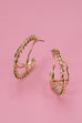 DOUBLE WIRE HOOP EARRINGS | 31E24160-GOLD