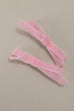 VELVET RIBBON BOW HAIR CLIPS PAIR  2PC SET | 40H745