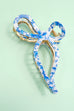 JUMBO CELLULOSE CASTING BOW HAIR CLAW CLIPS | 40H759