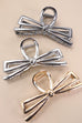 JUMBO BOW RIBBON HAIR CLAW CLIPS | 40H749