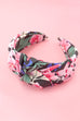 FLORAL FLOWER BOW HEADBAND HAIR BAND | 40HB152