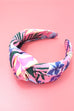 FLORAL FLOWER BOW HEADBAND HAIR BAND | 40HB152