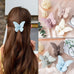 LARGE MATTE  IRIDESCENT BUTTERFLY HAIR CLAW CLIPS | 40H774