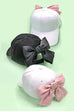 BIG BOW RIBBON BASEBALL HAT CAP | 21HW403