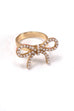 CLASSIC PEARL BOW RING | 31R24009