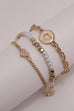 MULTI LAYER HEART PEARL BRACELETS | 80B152