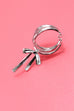 ADJUSTABLE BOLD BOW RING | 40R100