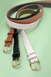 CLASSIC BRAIDED WEAVE GRID FAUX LEATHER BELT | 40BT633