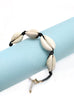 SUMMER PUKA SHELL ROPE CHAIN BRACELET | 80B165