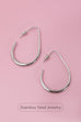 18K STAINLESS STEEL WATERPROOF TARNISH FREE HOOPS | 40E311