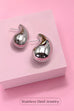 STAINLESS STEEL WATERPROOF TARNISH FREE EARRINGS | 40E312