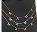 STAINLESS STEEL WATERPROOF TARNISH FREE NECKLACE | 40NK321