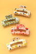 FRUITS RECTANGLE HAIR CLAW CLIPS | 40H805