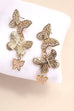 BUTTERFLY LINEAR EARRING | 80E3784