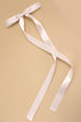 LENGTHIEST LONG DRAWN OUT SATIN BOW HAIR CLIPS | 40H808