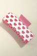 VALENTINE'S GIFT RECTANGLE HEART HAIR CLAW CLIPS | 40H812