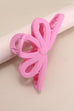 XTRA LARGE MATTE BOW HAIR CLIP CLAW | 40H813