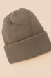 SOFT RIBBED KNIT BEANIES HAT | 40BN913