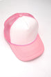 TRUCKER HAT FOAM FRONT MESH BACK HAT CAP | 40HW725