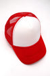 TRUCKER HAT FOAM FRONT MESH BACK HAT CAP | 40HW725