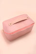 FAUX LEATHER OPEN FLAT COSMETIC BAGS | 40P533