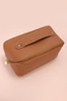 FAUX LEATHER OPEN FLAT COSMETIC BAGS | 40P533