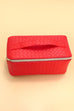 FAUX LEATHER OPEN FLAT COSMETIC MAKEUP POUCH BAG | 40P534