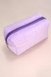 VELVET COSMETIC MAKEUP POUCH BAG | 40P536