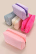 VELVET COSMETIC MAKEUP POUCH BAG | 40P536