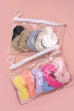 SOFT FUZZY HAIR SCRUNCHIES IN SET OF 6 | 40S728